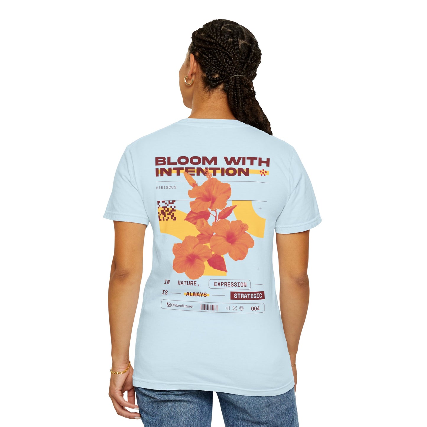 "Bloom with Intention" Hibiscus Tee