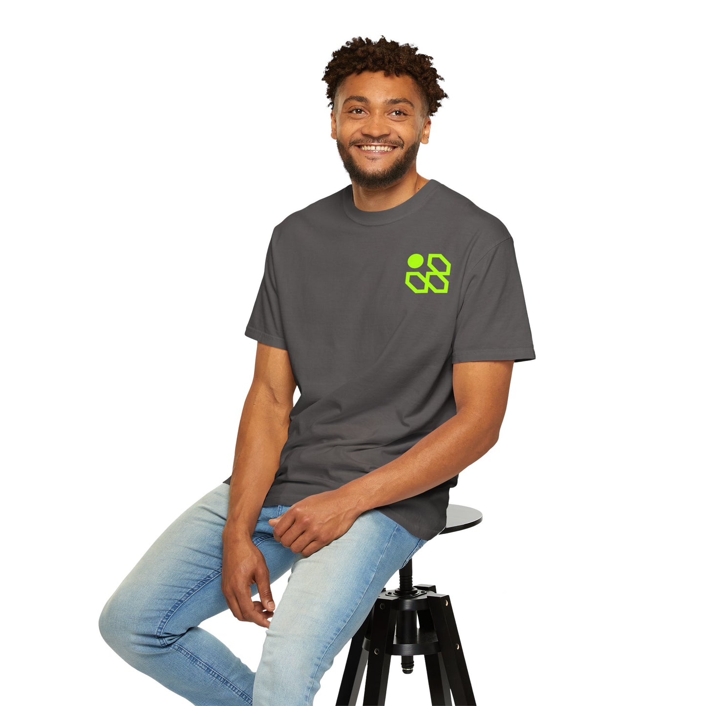 "Growth Protocol Glyph" Logo Tee