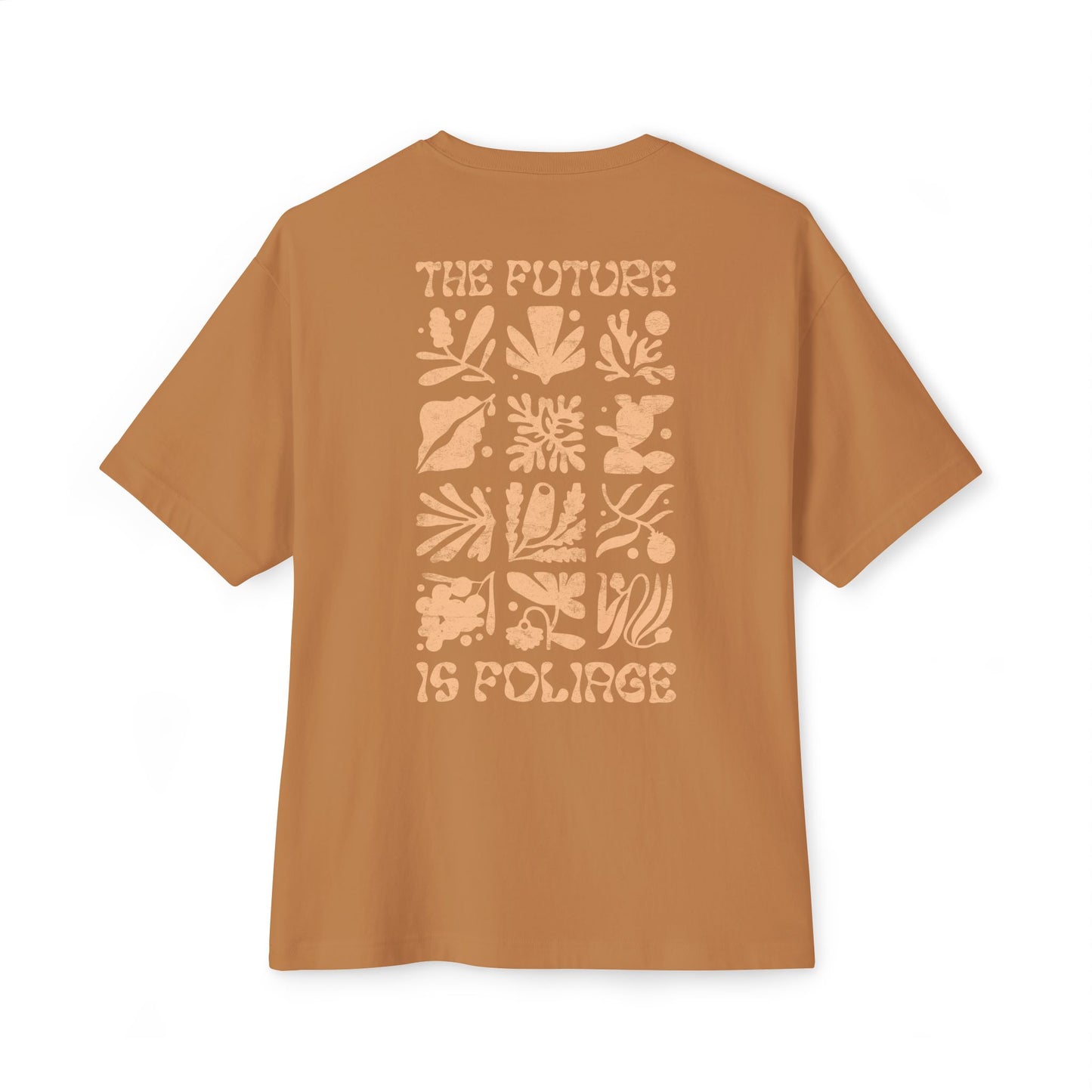 "The Future is Foliage" Oversized Boxy Tee