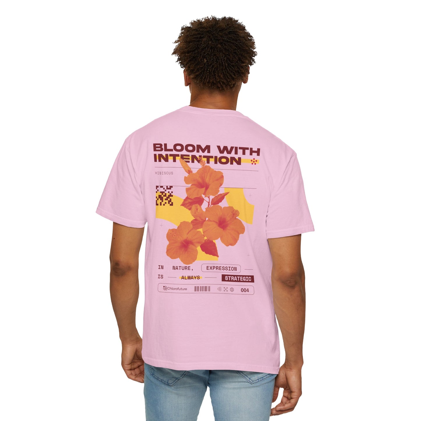 "Bloom with Intention" Hibiscus Tee