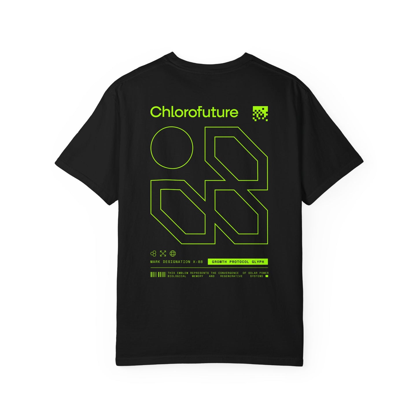 "Growth Protocol Glyph" Logo Tee