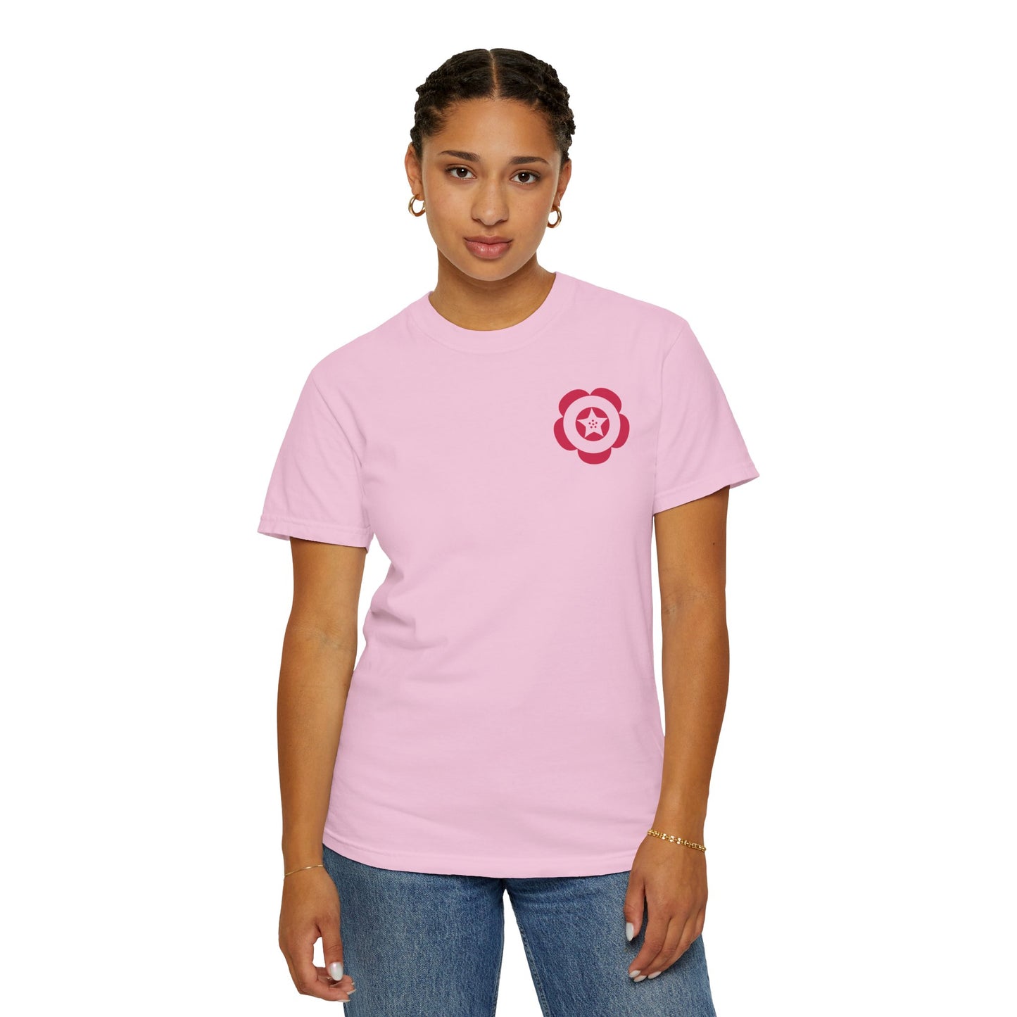 "Bloom with Intention" Hibiscus Tee