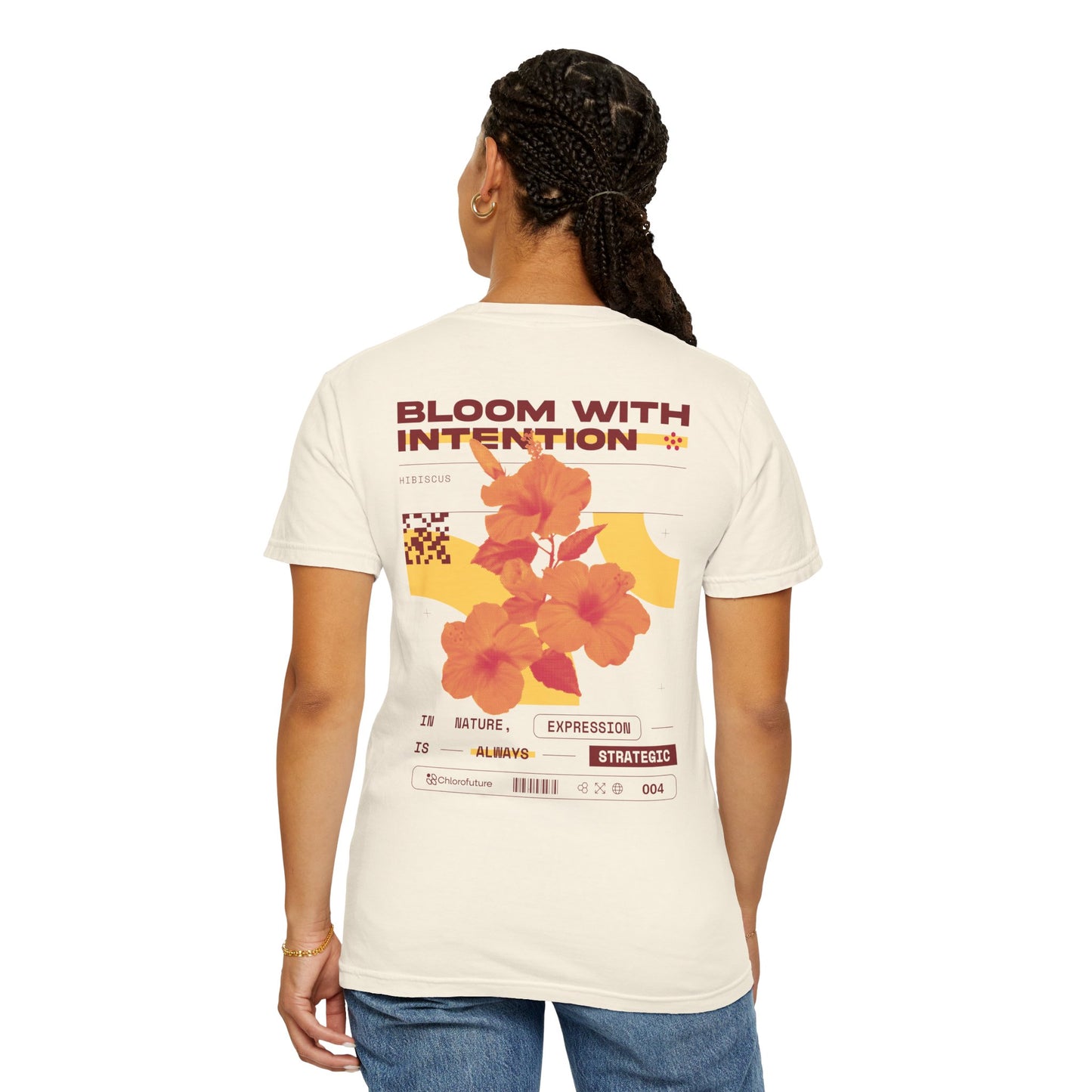 "Bloom with Intention" Hibiscus Tee
