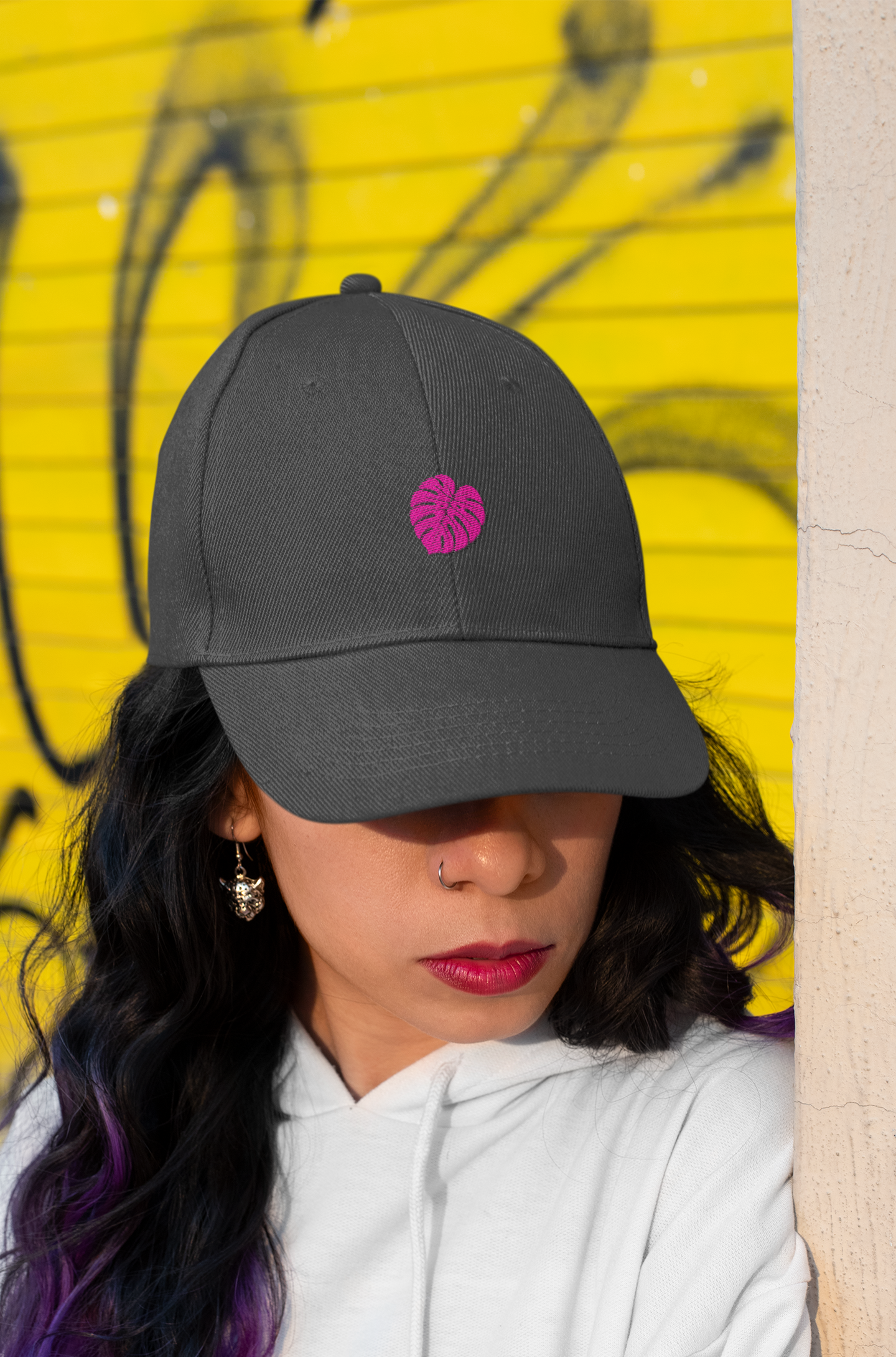 "Monstera Deliciosa" Dad Cap