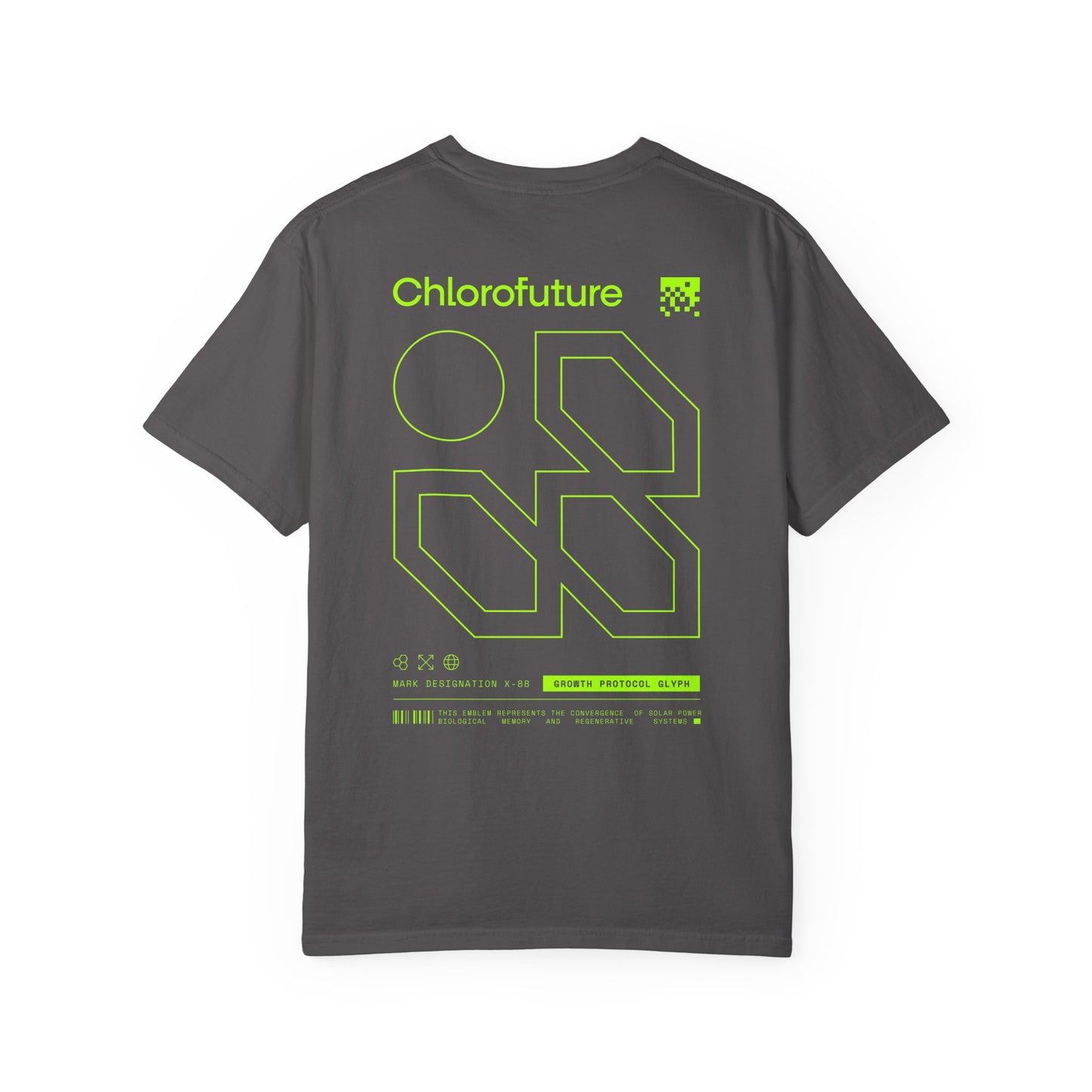 "Growth Protocol Glyph" Logo Tee