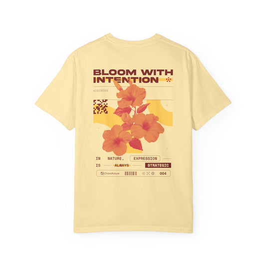 "Bloom with Intention" Hibiscus Tee