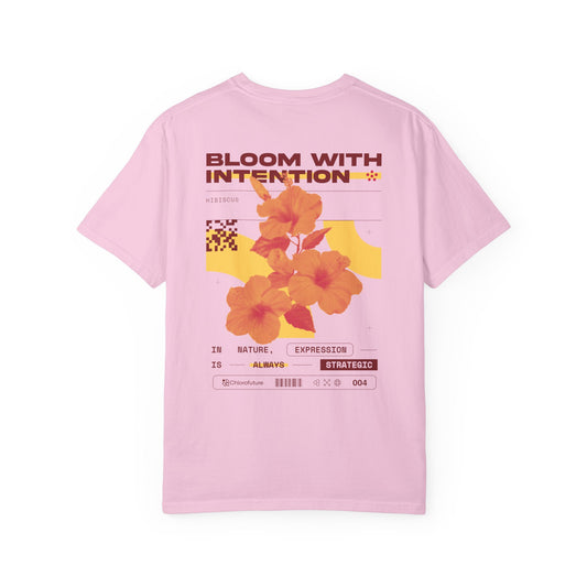 "Bloom with Intention" Hibiscus Tee