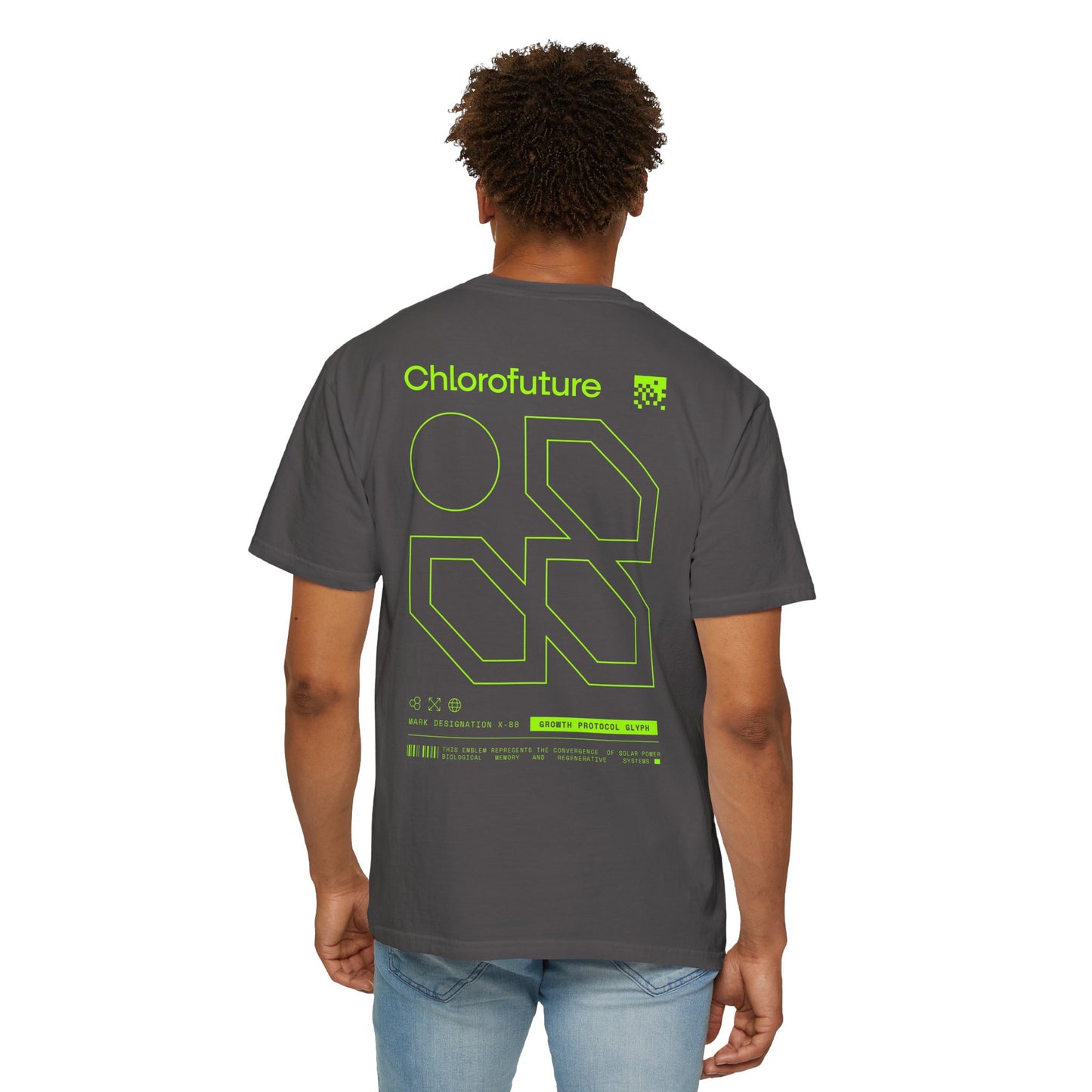 "Growth Protocol Glyph" Logo Tee