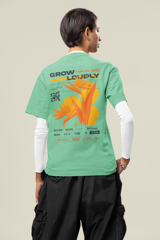 “Grow Loudly” Bird of Paradise Tee