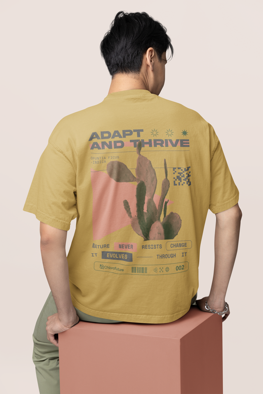"Adapt and Thrive" Prickly Pear Tee